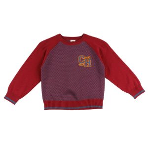 Jersey manga larga de niño multicolor