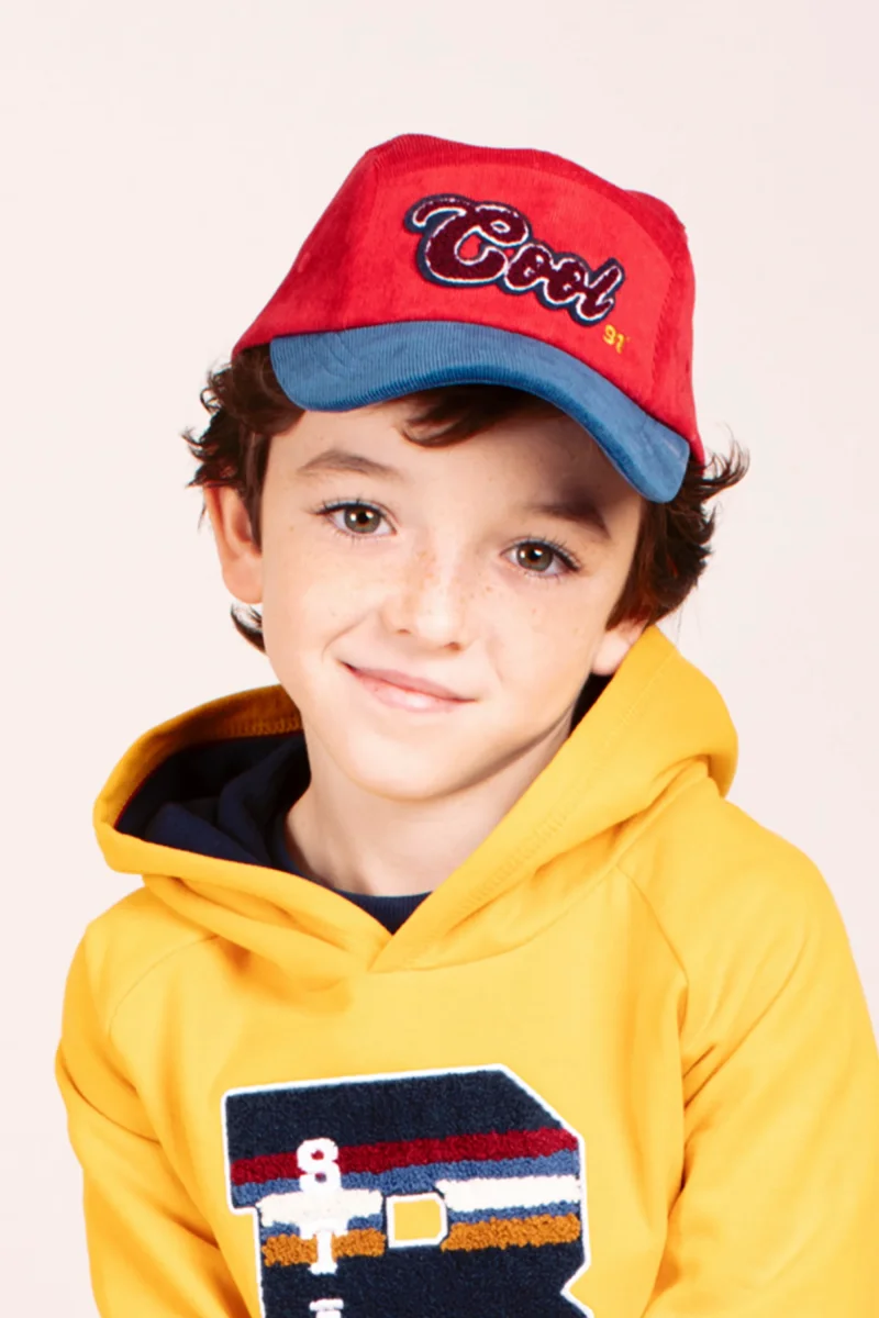 Gorra de niño rojo y azul CHG - Imagen 2