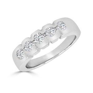 Cintillo 5Brillantes 0.60cts