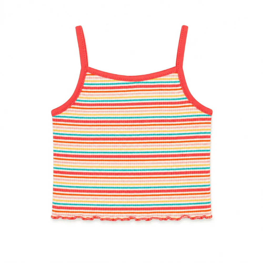 Camiseta de niña listado