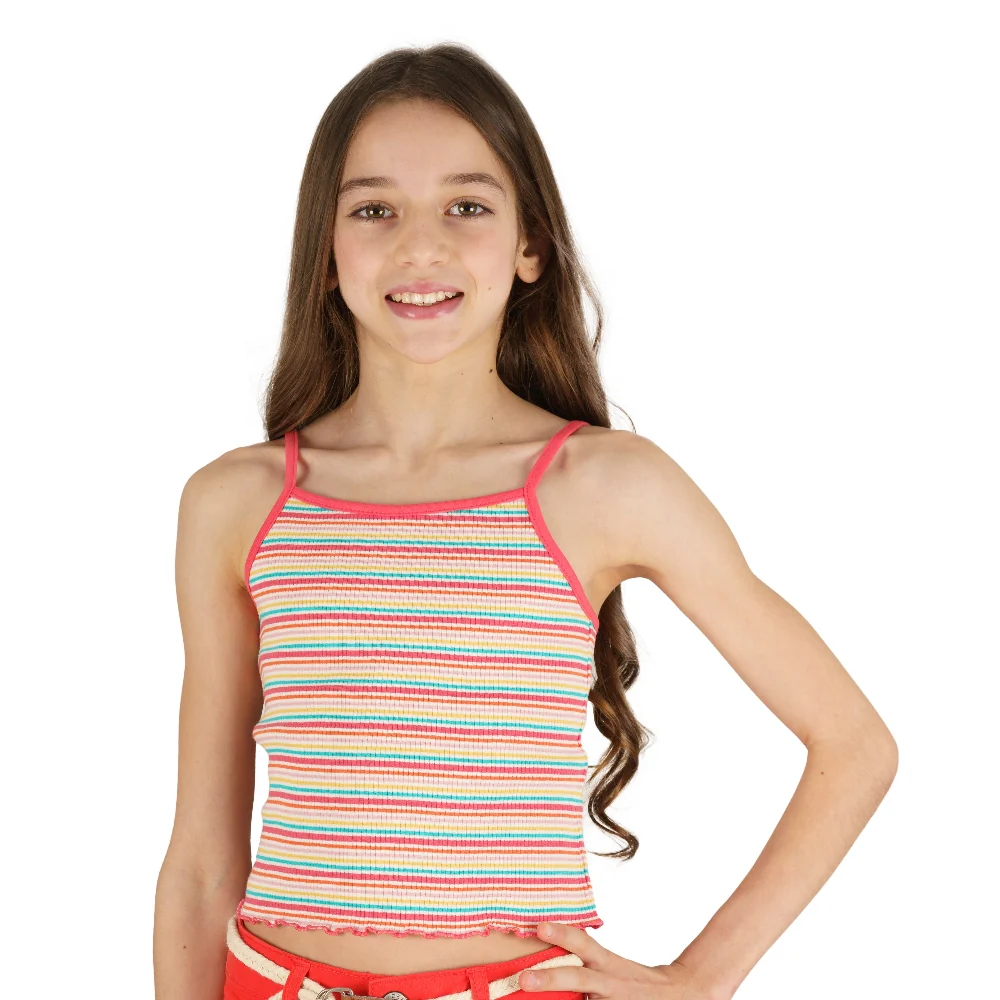 Camiseta de niña listado - Imagen 4