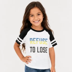 Camiseta niña REFUSE TO LOSE