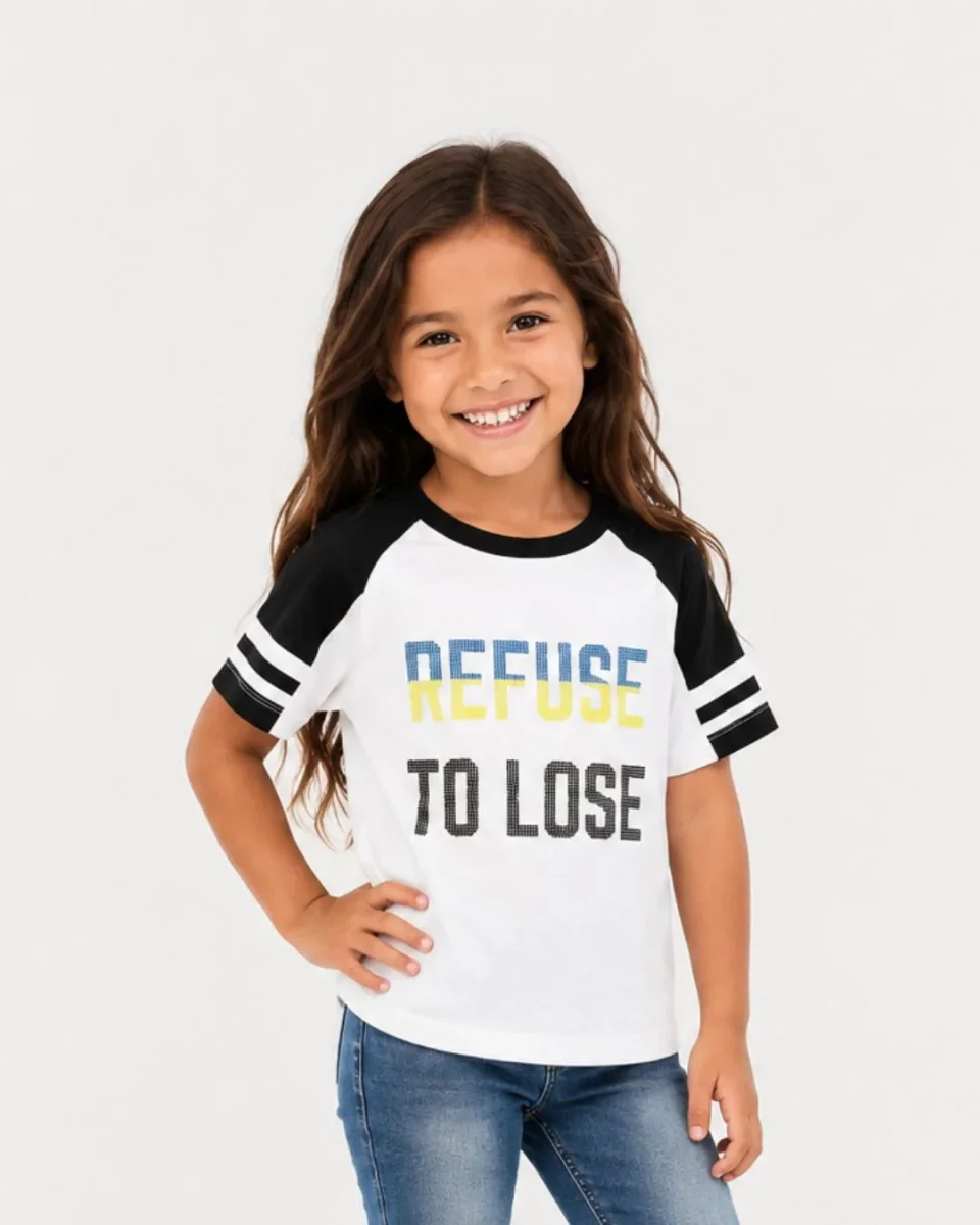 Camiseta niña REFUSE TO LOSE - Imagen 2