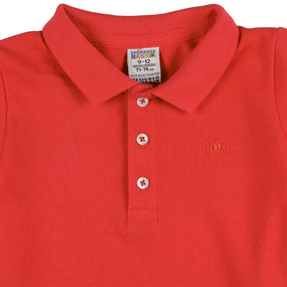 Polo de bebé rojo - Imagen 6