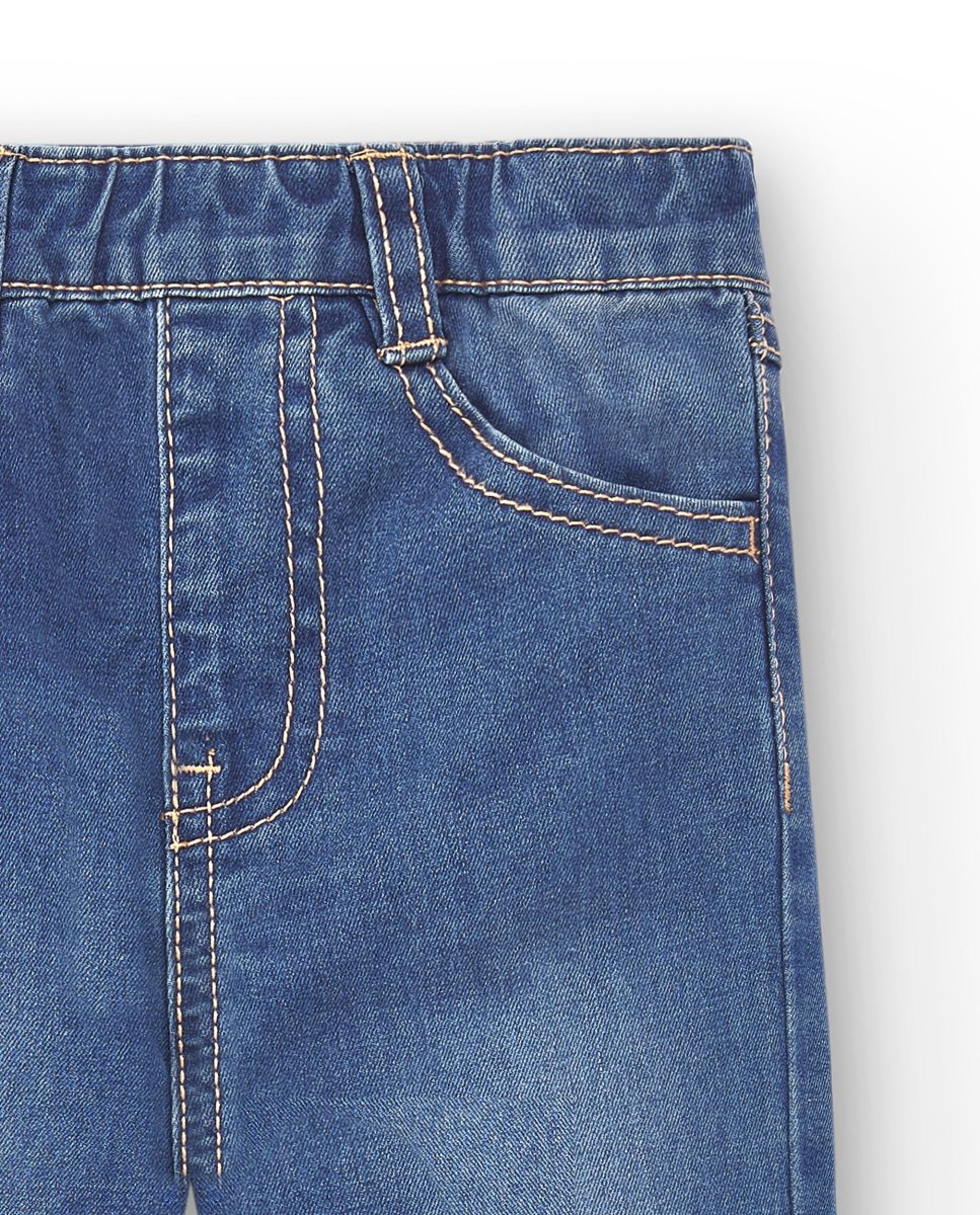 Pantalón vaquero de niña azul - Imagen 6