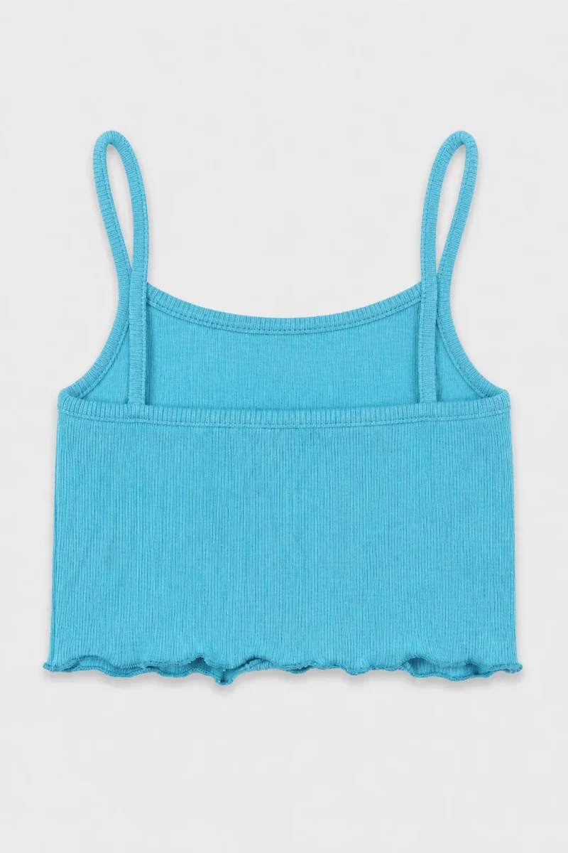 Camiseta de niña turquesa - Imagen 5
