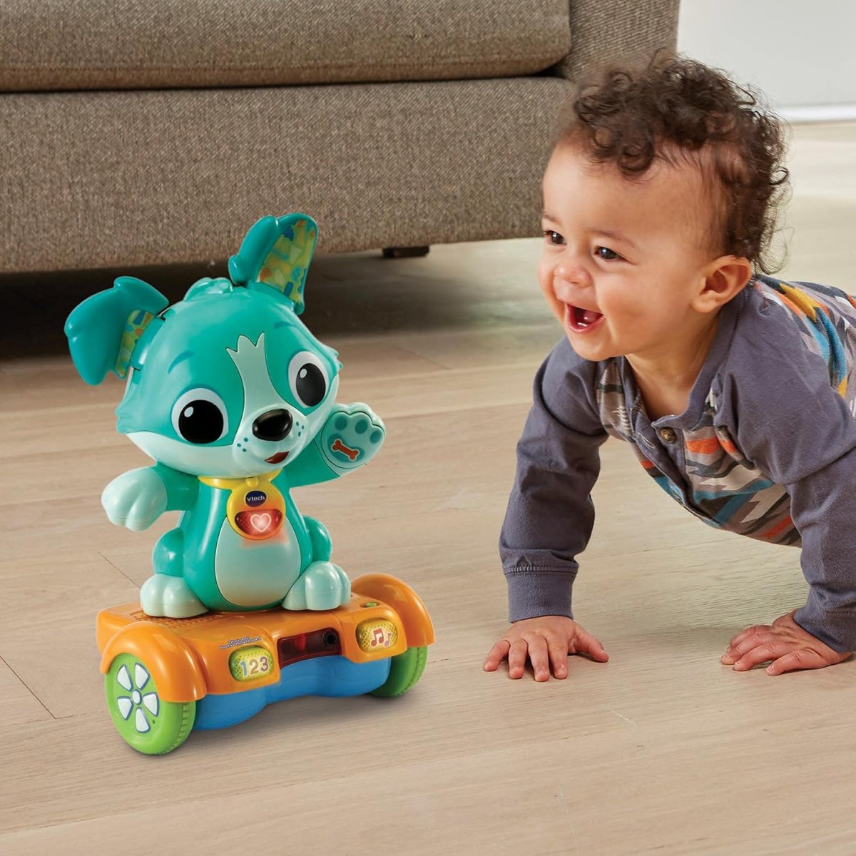 VTECH – Perrito Tito Hoverboard Juguete Interactivo Bebé con Luz y Sonido +12 Meses - Imagen 6