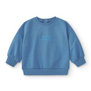 Sudadera de bebé azul Smile