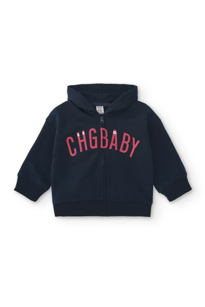 Sudadera de bebé marino con capucha - Imagen 3