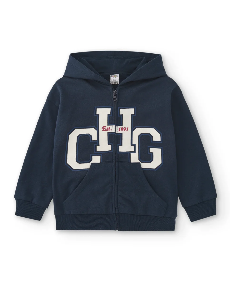 Sudadera con capucha de niño marino CHG - Imagen 2