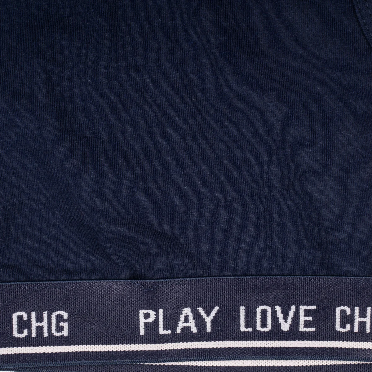 Top deportivo niña azul Love CHG | Suave y ajustado - Imagen 5