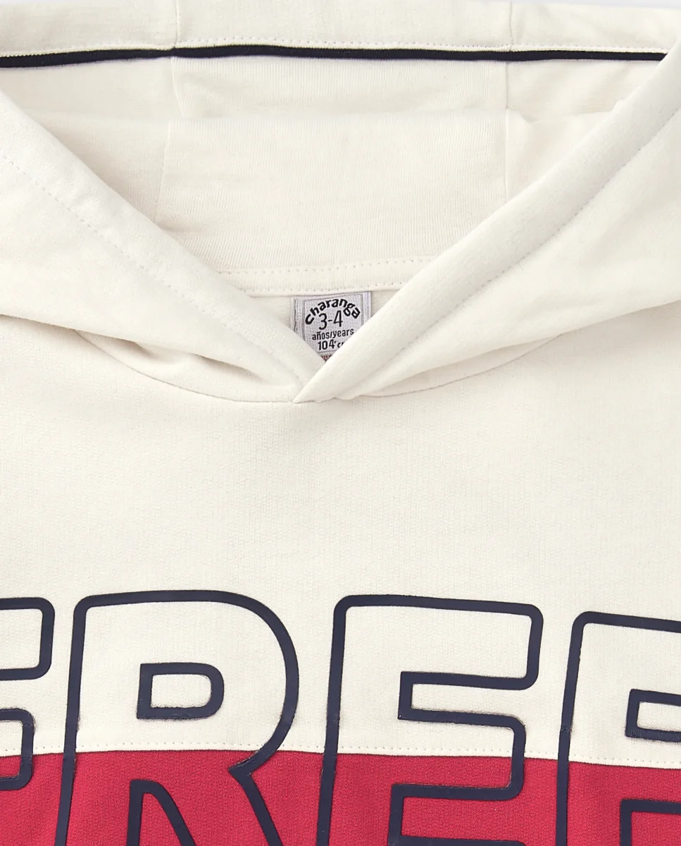 Sudadera roja de niño - Imagen 3