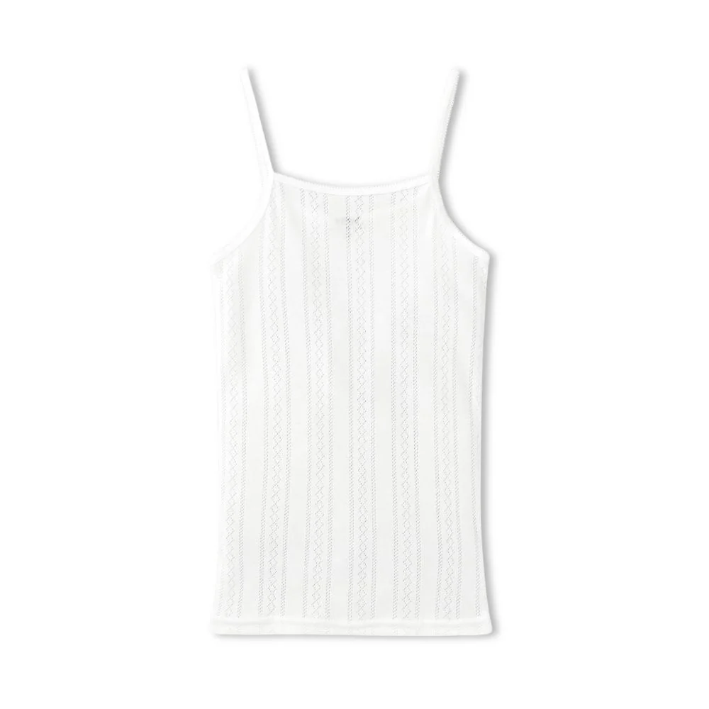 Camiseta interior tirantes niña algodón orgánico - Imagen 4