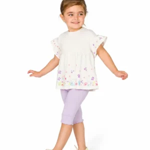 Legging bebé niña morado