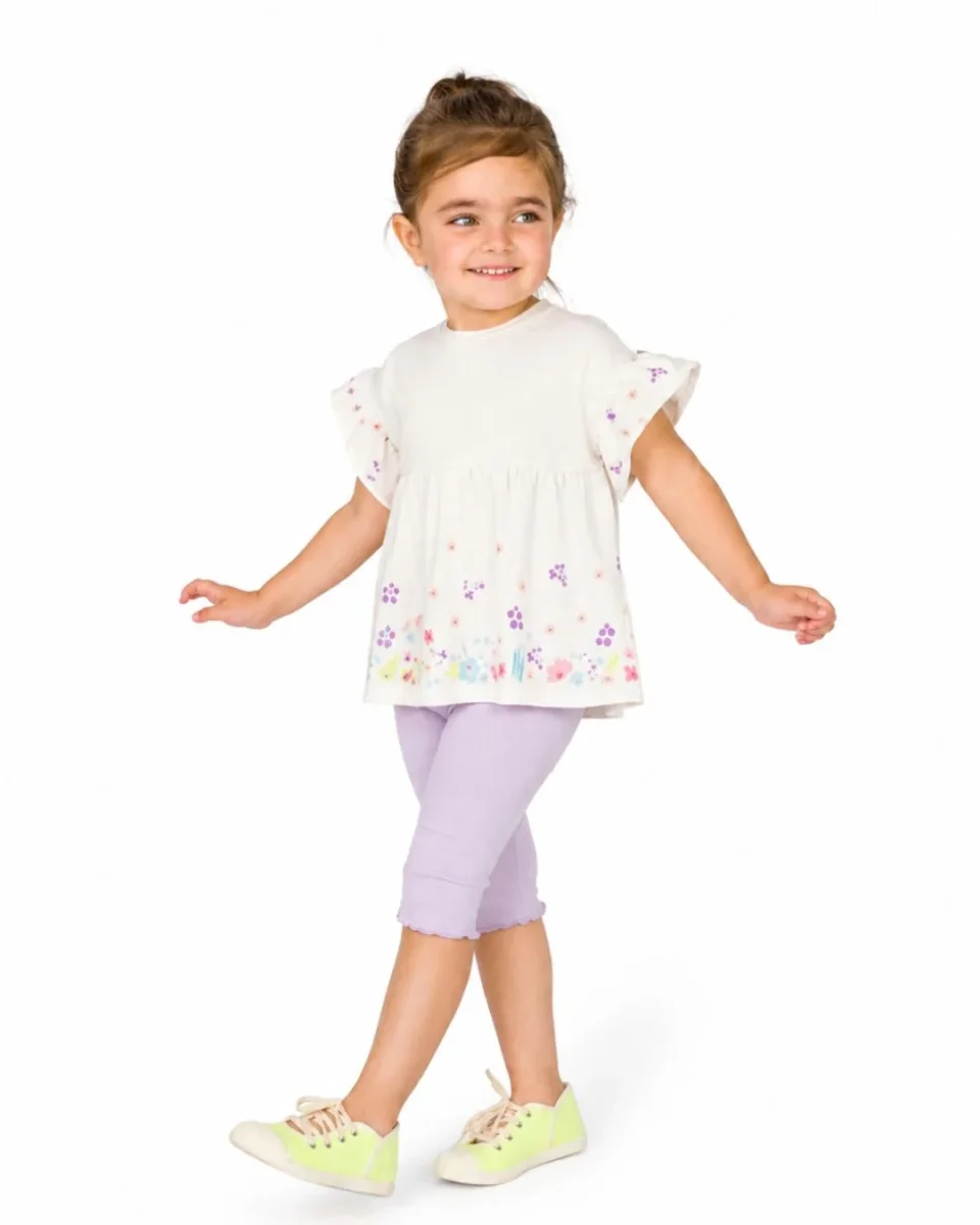 Legging bebé niña morado - Imagen 2