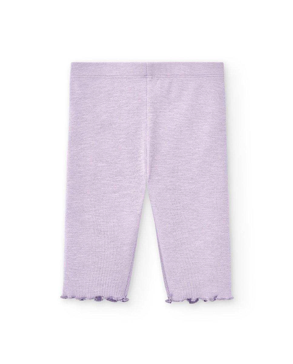 Legging bebé niña morado - Imagen 3