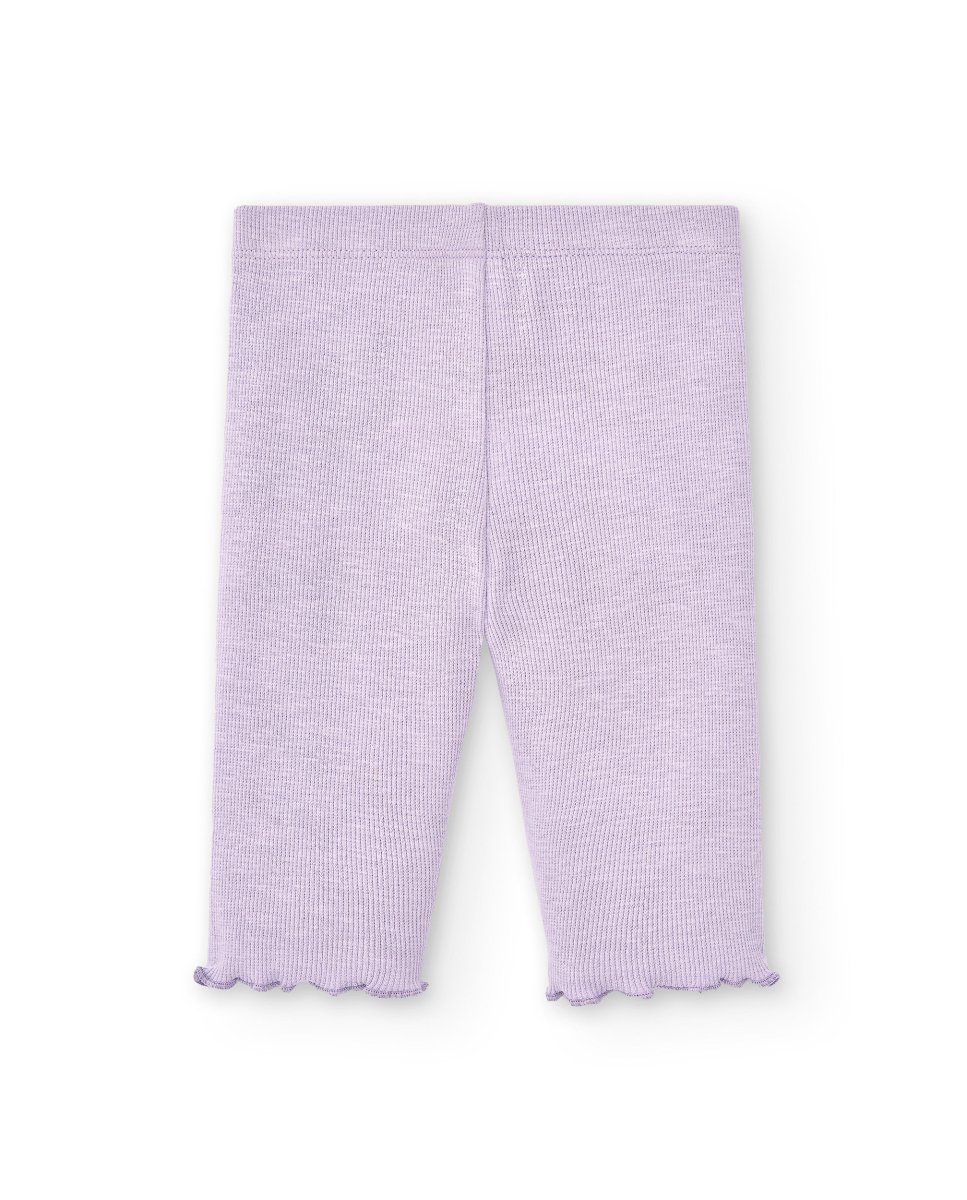 Legging bebé niña morado - Imagen 5