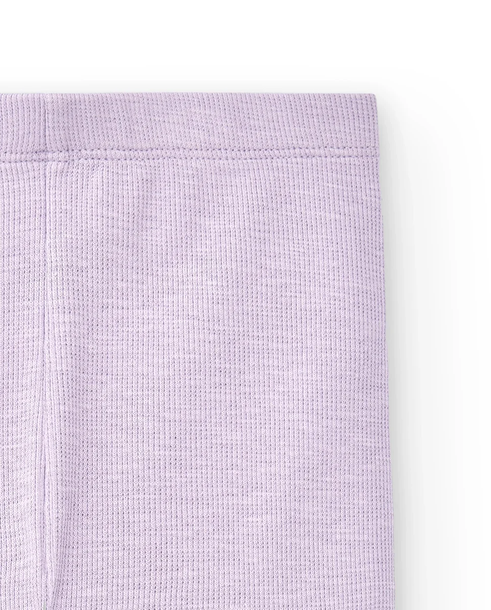 Legging bebé niña morado - Imagen 4