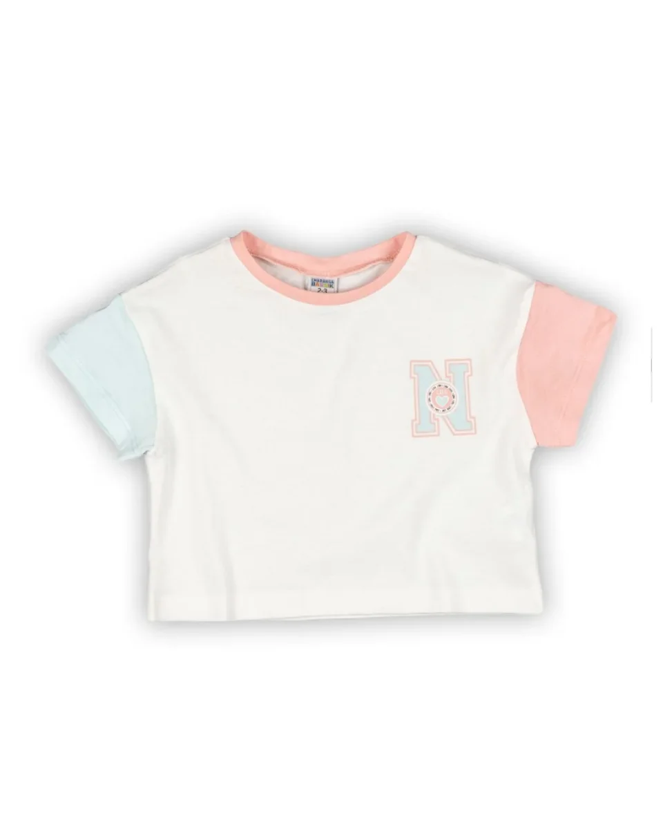 Camiseta niña pastel manga corta - Imagen 3