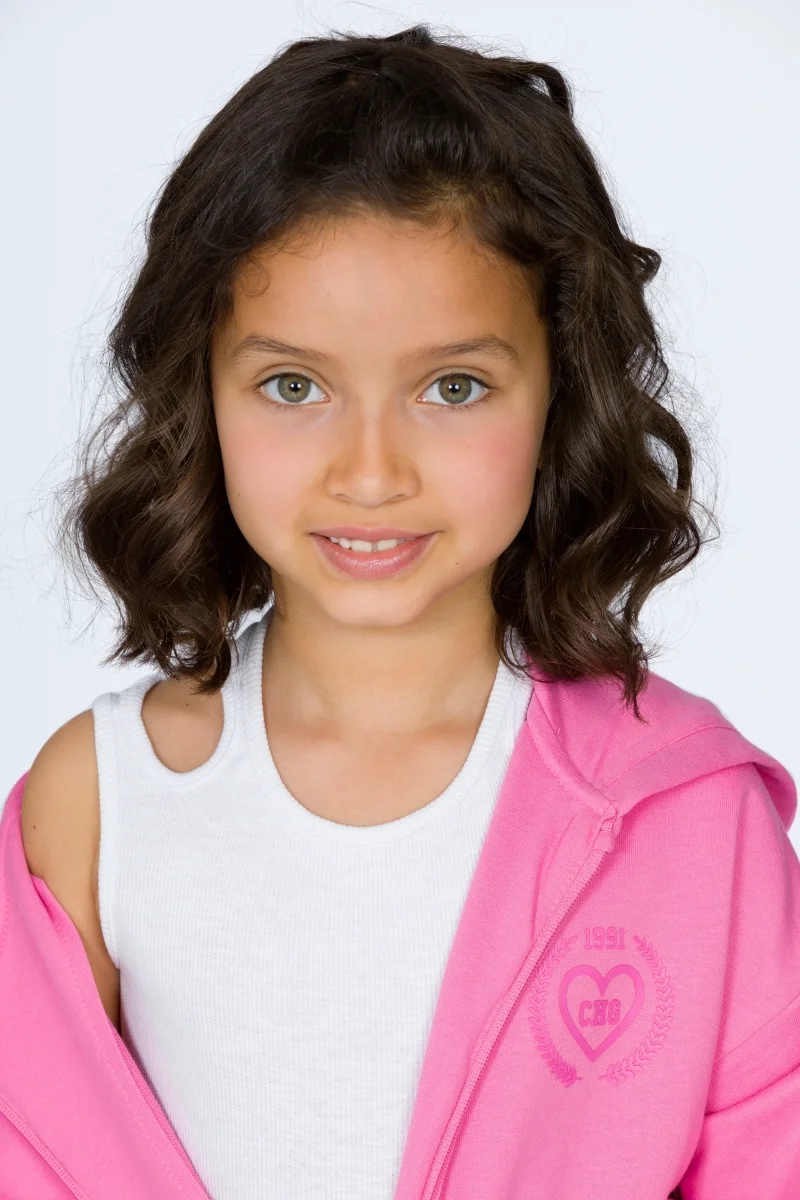 Chaqueta chándal niña fucsia | Con capucha - Imagen 5