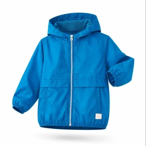 Parka infantil azulón unisex | Con capucha