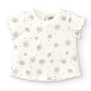 Camiseta de recién nacido de flores | Algodón orgánico