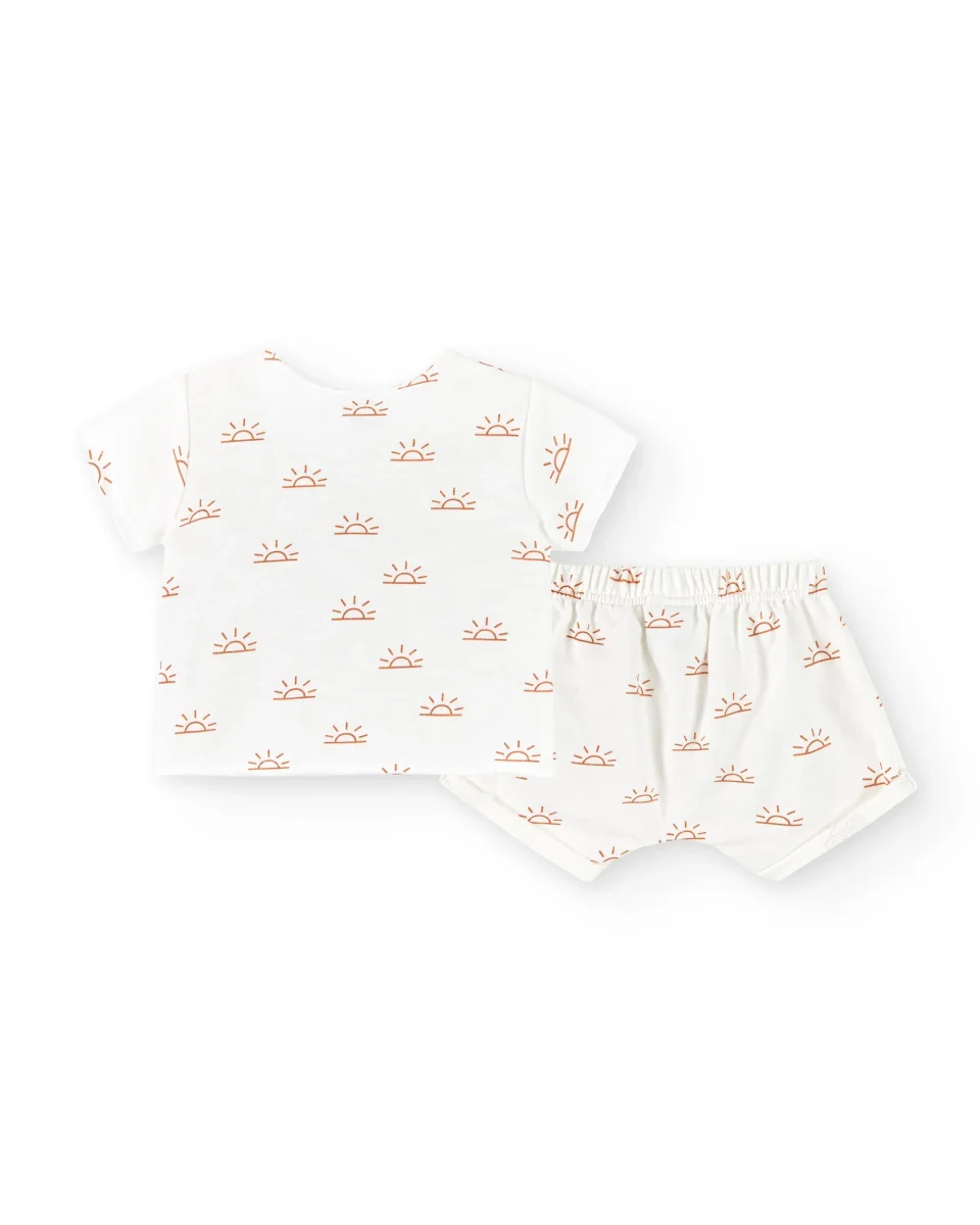 Conjunto de recién nacido estampado | Pequeños Hippies - Imagen 4