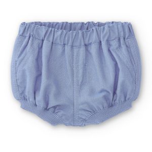 Cubrepañal azul de recién nacido