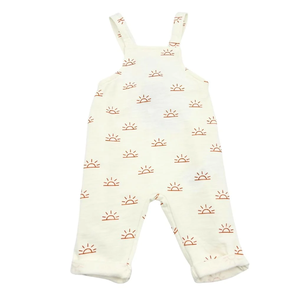 Peto de recién nacido estampado sol | Pequeños Hippies - Imagen 2