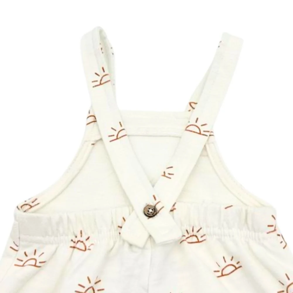 Peto de recién nacido estampado sol | Pequeños Hippies - Imagen 4
