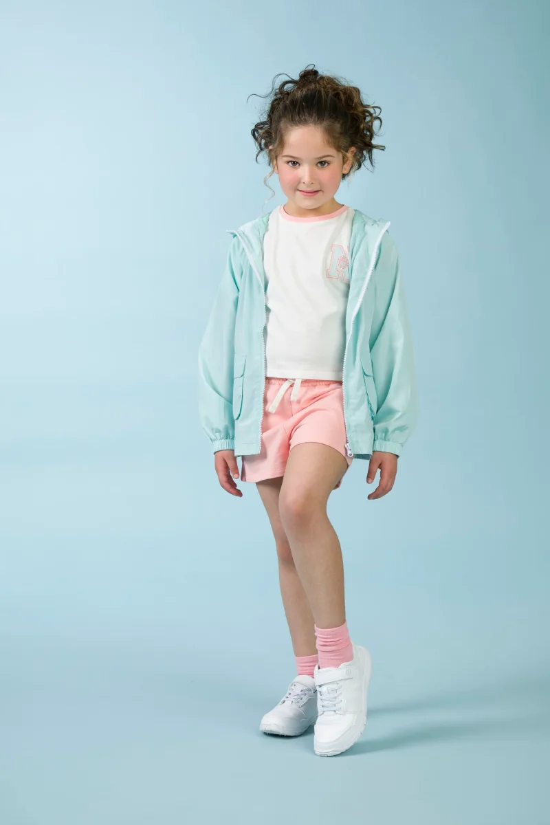 Parka de niña aguamarina - Imagen 2