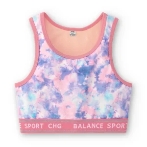 Top deportivo de niña estampado
