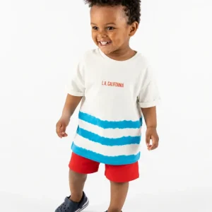 Camiseta de bebé crudo california