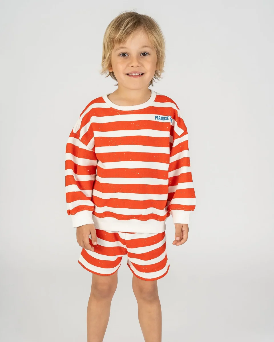 Short de bebé rayas rojo - Imagen 6