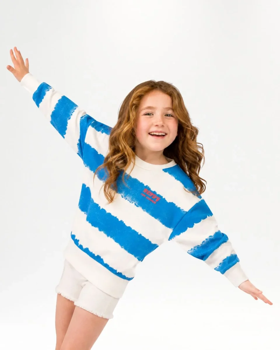 Sudadera de niña estampada - Imagen 2