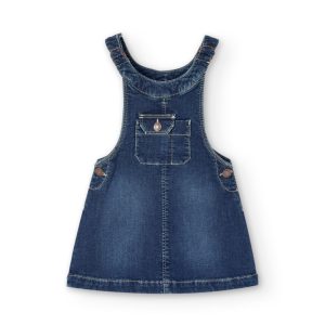 Vestido de bebé niña tejano