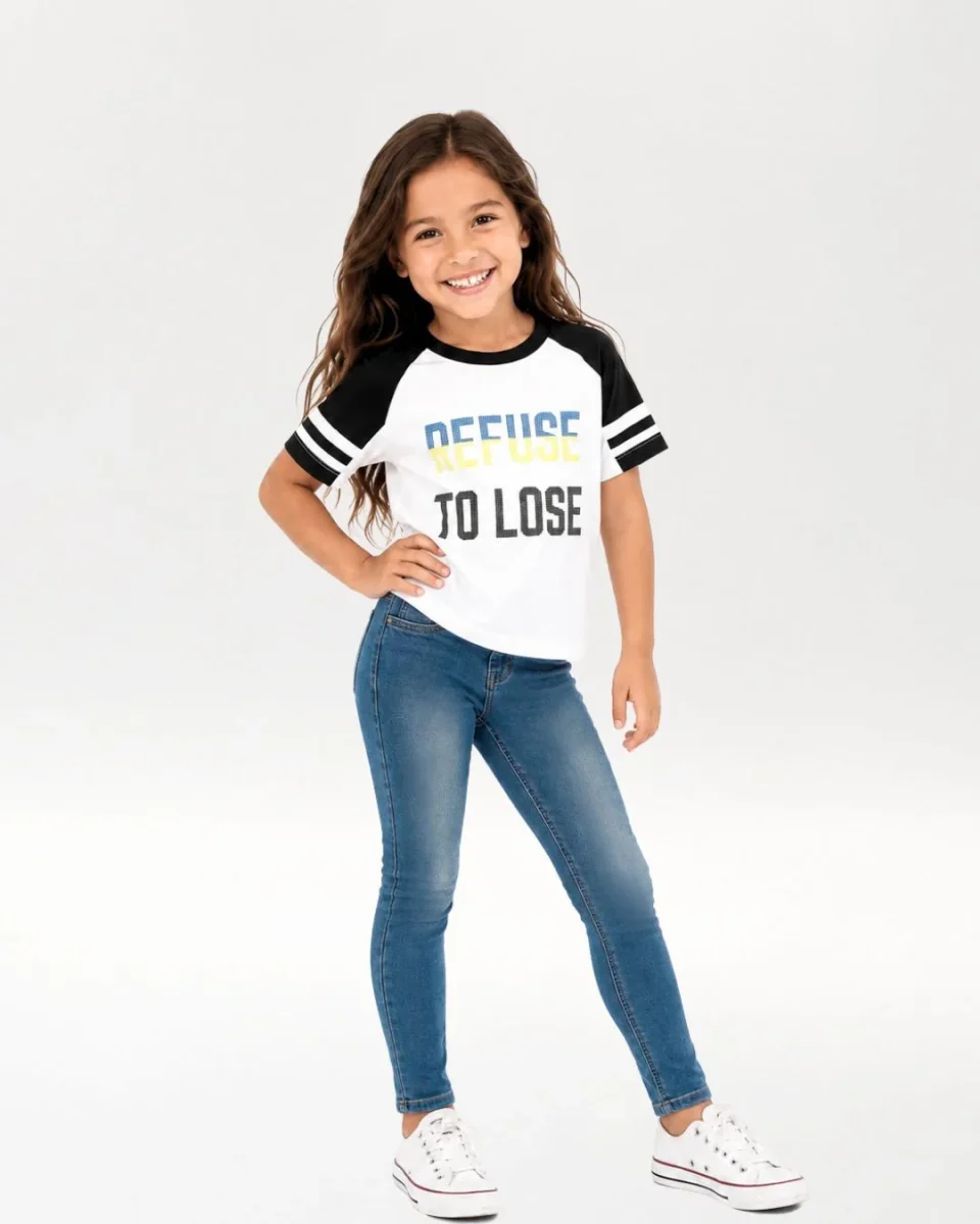 Legging vaquero elástico niña