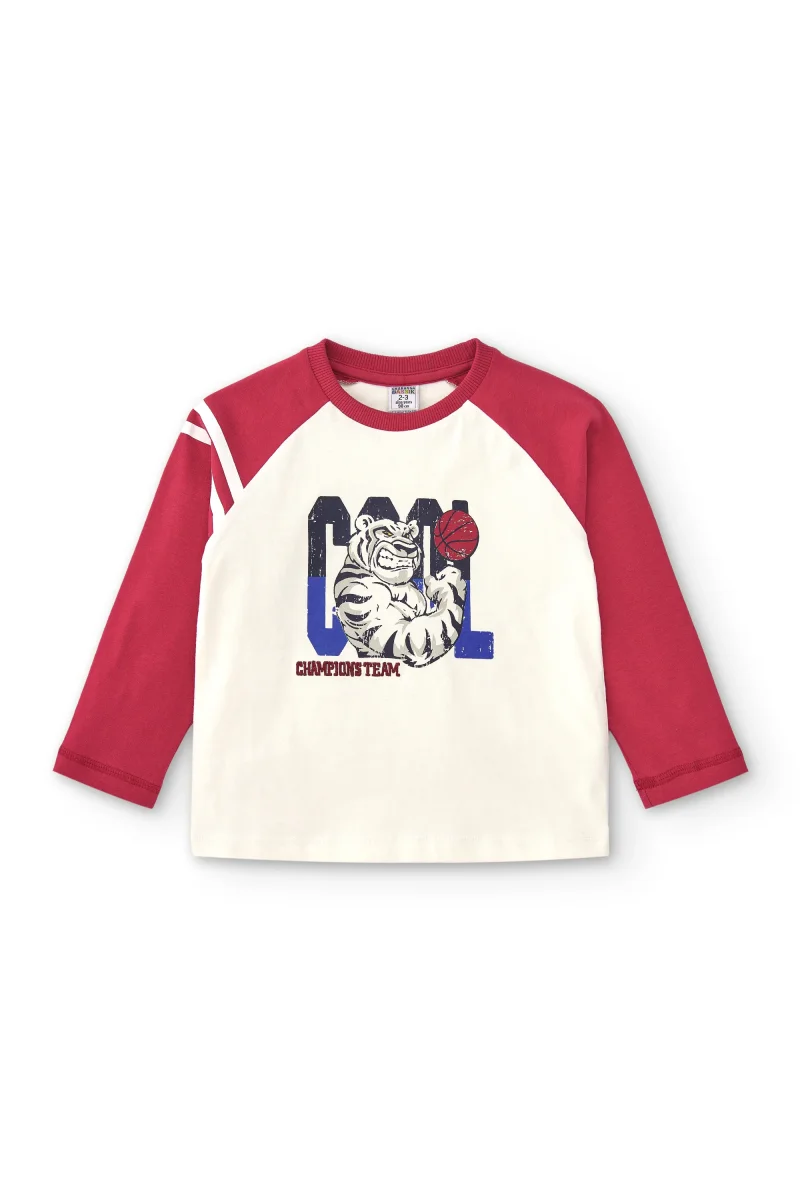 Camiseta de niño rojo Cool - Imagen 2