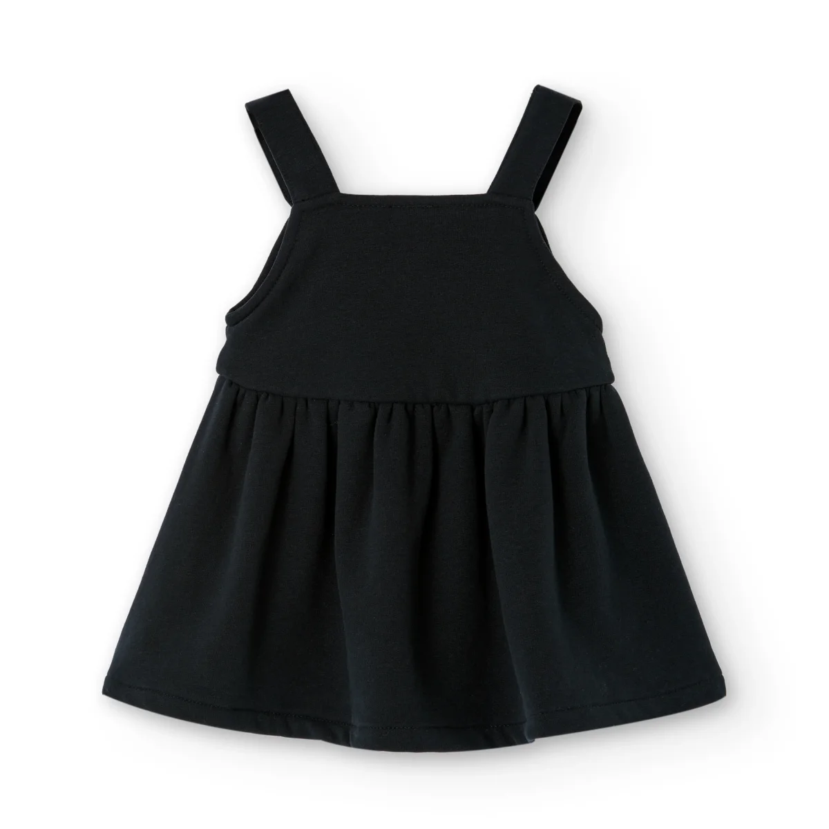 Vestido de bebé negro nudos - Imagen 3