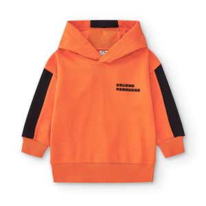 Sudadera cerrada de niño naranja Tokyo