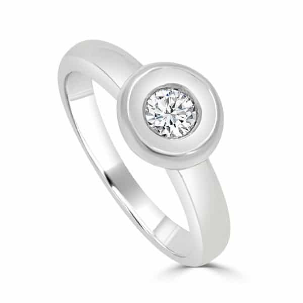Solitario Chatón 0.20cts - Imagen 3