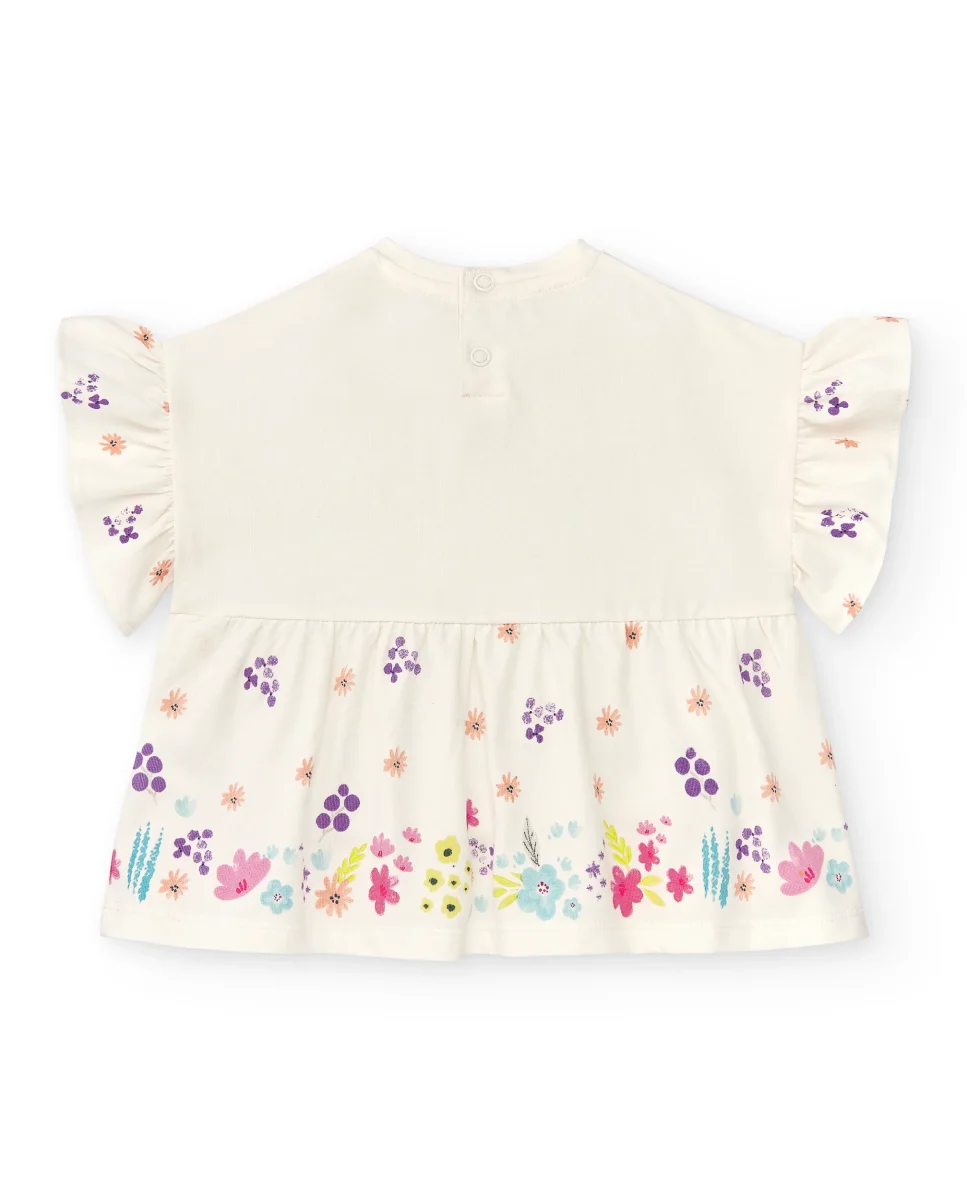 Camiseta de bebé niña crudo - Imagen 5