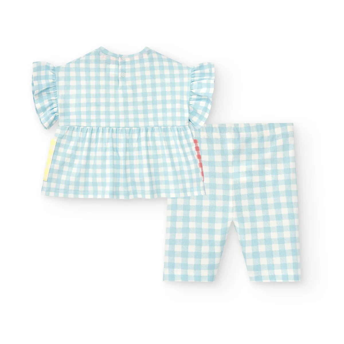 Conjunto bebé niña de cuadros - Imagen 5