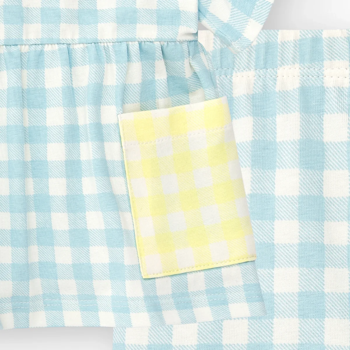 Conjunto bebé niña de cuadros - Imagen 4