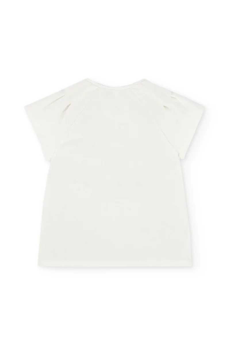 Camiseta niña crudo picnic - Imagen 6