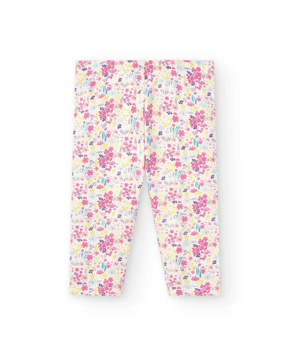 Legging de niña estampado floral - Imagen 5