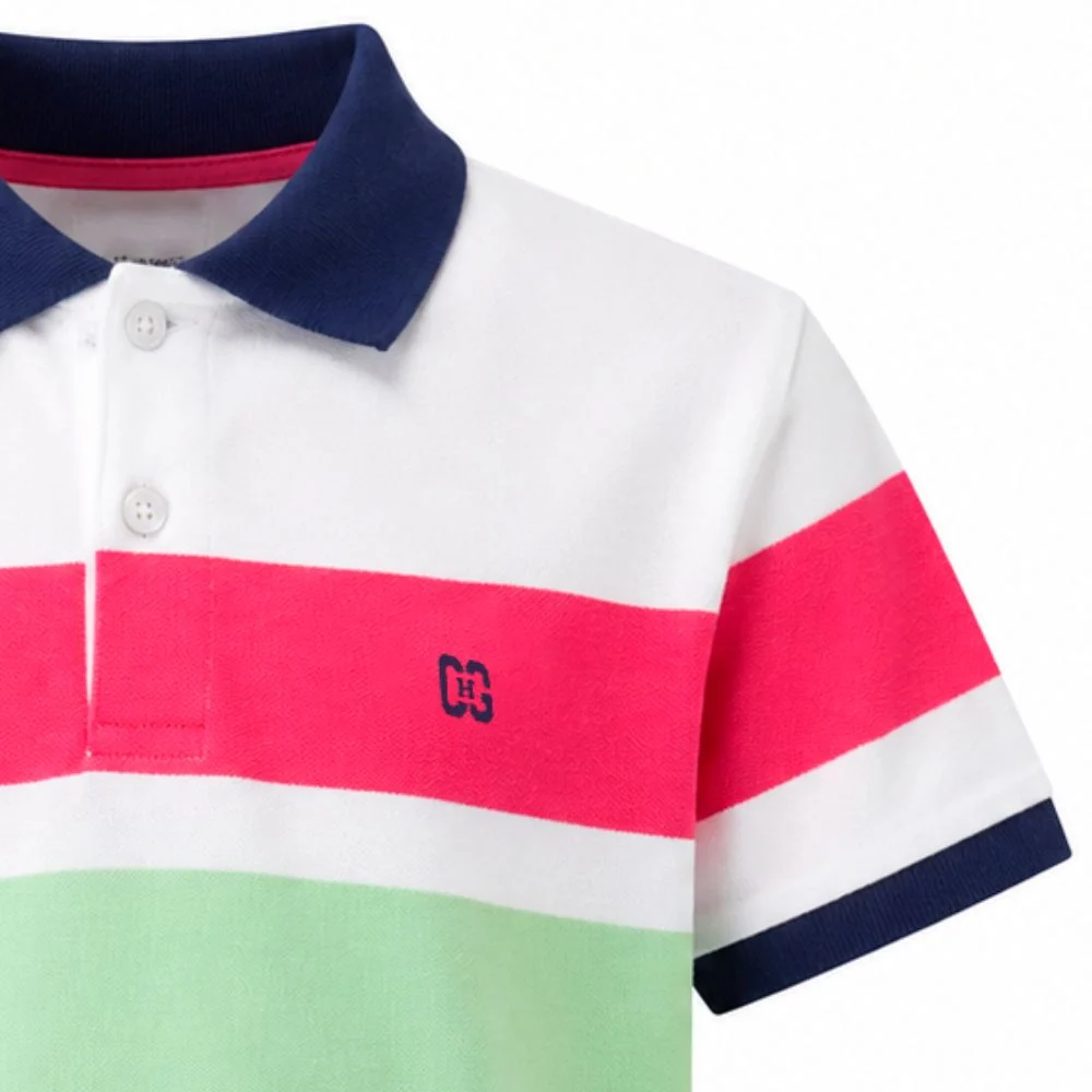 Polo niño rayas multicolor - Imagen 4