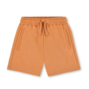 Bermuda niño naranja cintura elástica