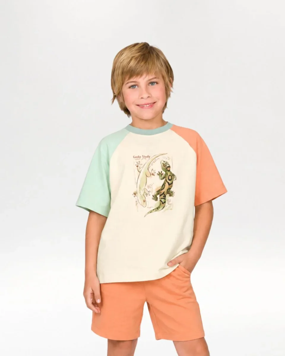 Camiseta niño lagarto - Imagen 2