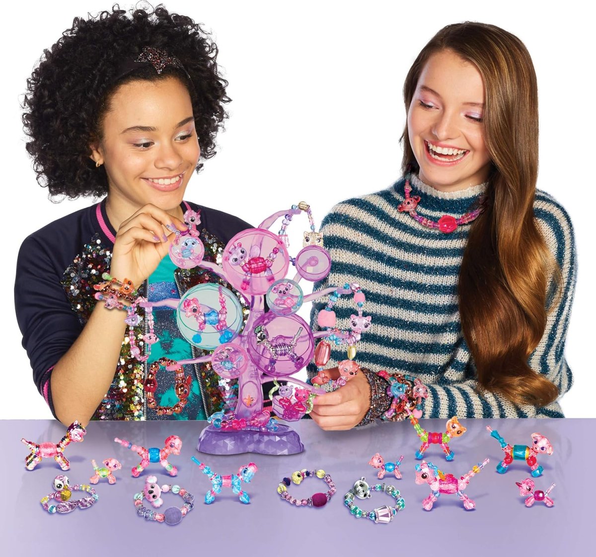 TWISTY PETZ – Joyero para Niña Twisty Petz Árbol Unicornio Organizador - Imagen 8